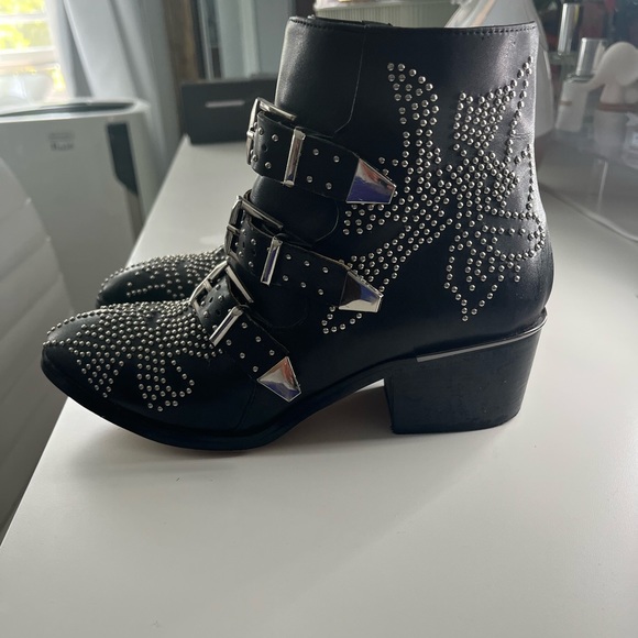 Studded black boots - Picture 4 of 4